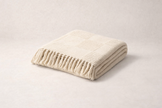 Soft Textured Throw Blanket
