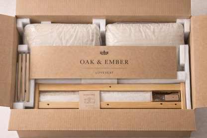Oak & Ember Loveseat (Assembly Required)